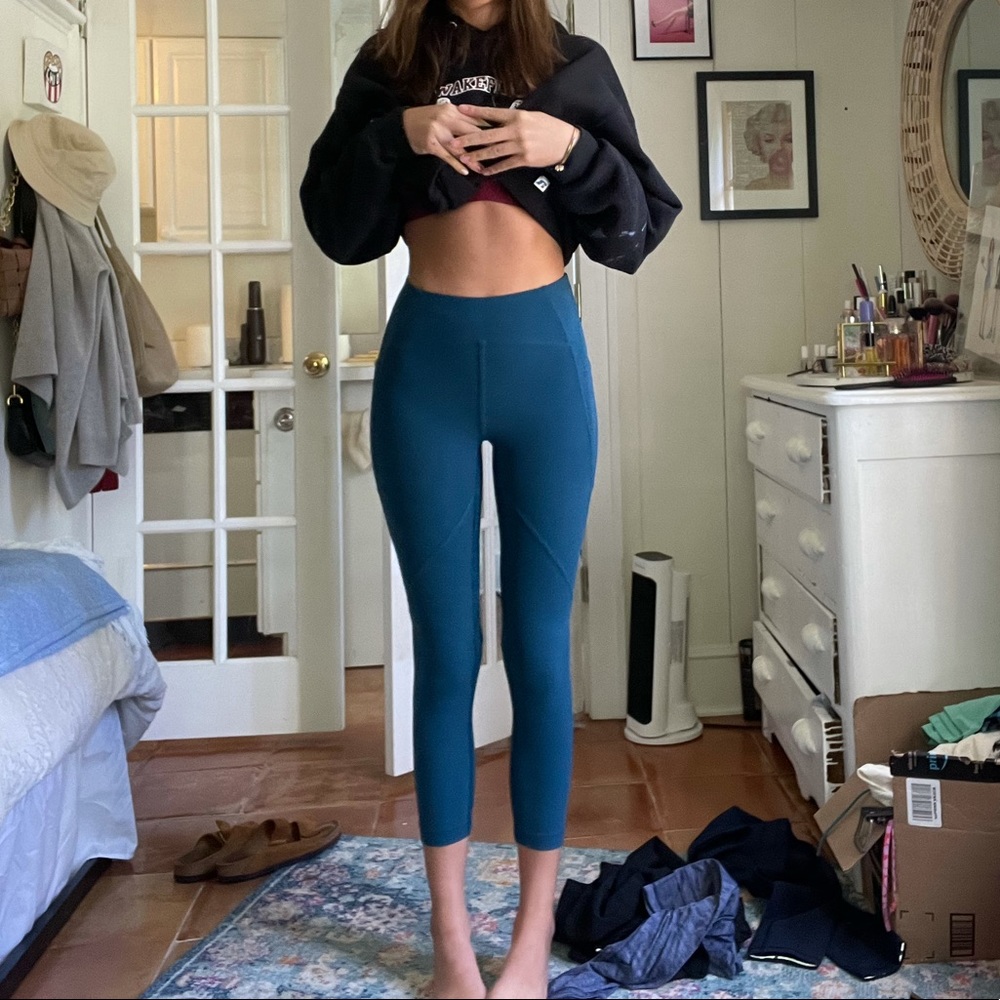 Green Lululemon Leggings